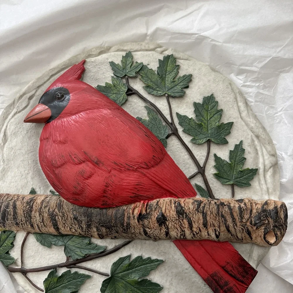 Spoontiques Garden/Hanging/Porch/patio Cardinal Bird Heaven Stepping Stone -‎